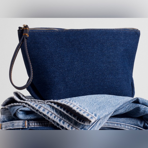 Madewell denim pouch - Picture 1 of 3